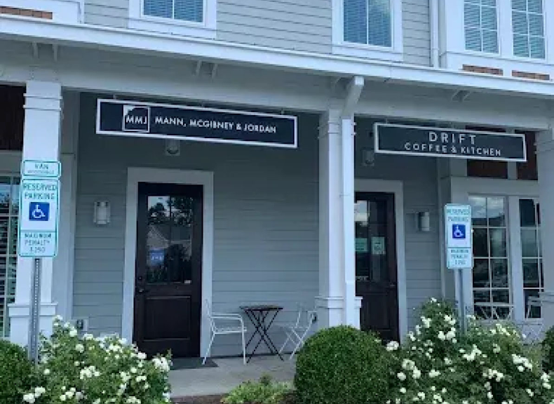 Mann, McGibney & Jordan Wilmington office storefront